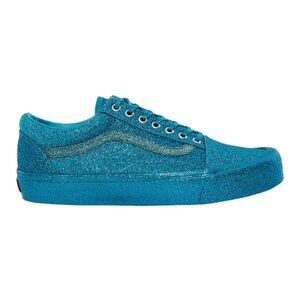 Opening Ceremony x Old Skool LX Glitter Pack Vans in Turquoise